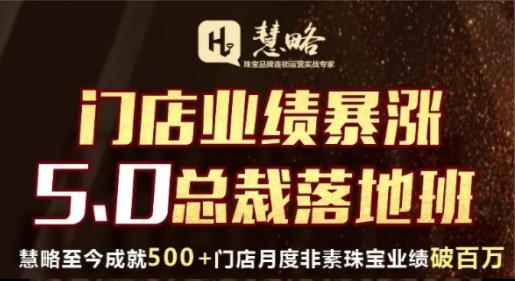 門(mén)店(diàn)業(yè)績暴漲，隻要(yào)聽(tīng)好(hǎo)這(zhè)一(yī)課！